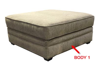 Image for Performance Square Cocktail Ottoman