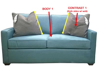 Image for Performance Loveseat w/ 2 Pillows