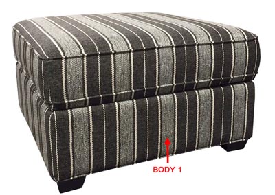 Image for Performance Sm. Square Ottoman