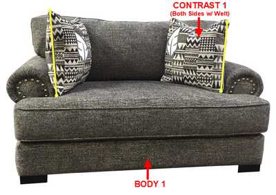 Image for Performance Double Chair w/ 2 Pillows