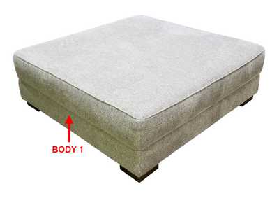 Image for Performance XL Square Cocktail Ottoman