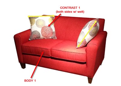 Image for Performance Loveseat w/ 2 Pillows