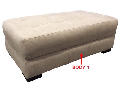 Image for Performance Rectangular Cocktail Ottoman