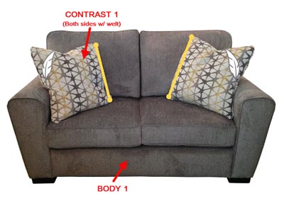 Image for Performance Loveseat w/ 2 Pillows