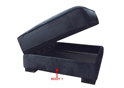 Image for Value Selection Square Storage Ottoman