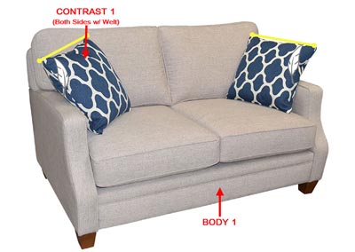 Image for Performance Loveseat w/ 2 Pillows