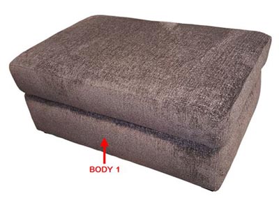 Image for Performance Lg. Rect Ottoman