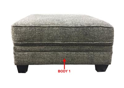 Image for Performance Square Storage Ottoman