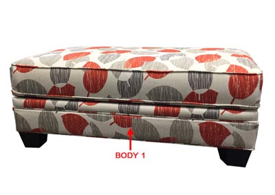 Image for Performance Rectangle Storage Ottoman