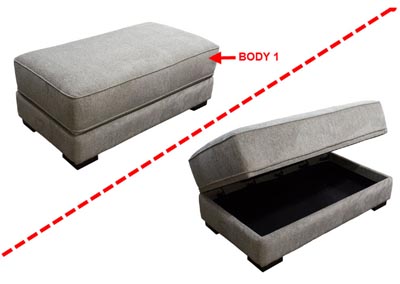 Image for Value Selection Rect Storage Ottoman