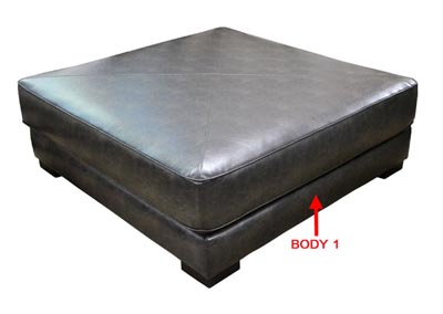 Image for Value Selection XL Square Cocktail Ottoman