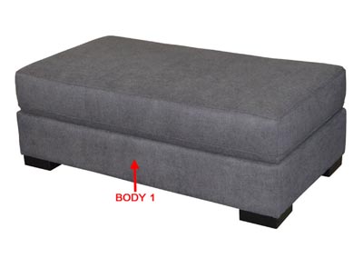Image for Performance Rectangular Cocktail Ottoman