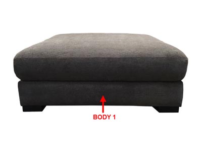 Image for Performance XL Square Cocktail Ottoman