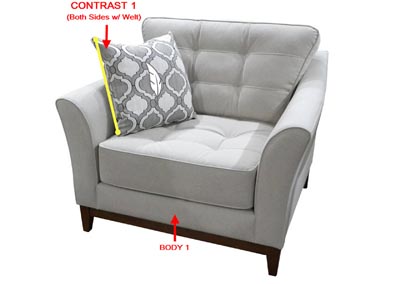 Image for Performance Chair 1/2 w/ 1 Pillow