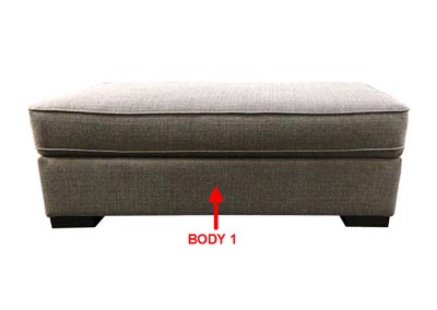 Image for Performance Rectangular Cocktail Ottoman
