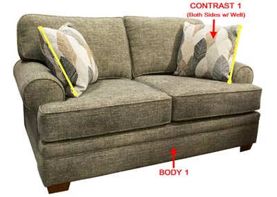 Image for Performance Loveseat w/ 2 Pillows