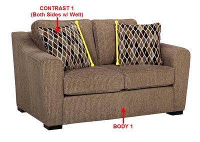 Image for Performance Loveseat w/ 2 Pillows