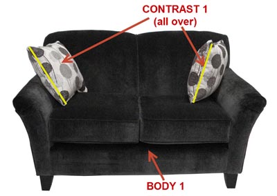 Image for Performance Loft Loveseat w/ 2 Pillows