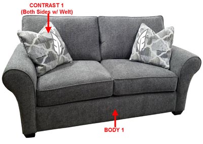 Image for Performance Loveseat w/ 2 Pillows