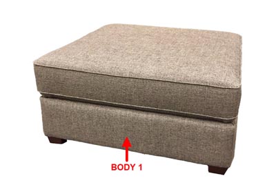 Image for Performance Square Cocktail Ottoman