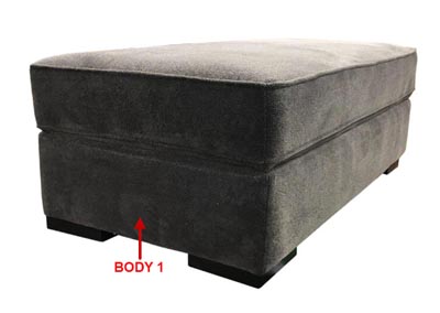 Image for Performance Rectangular Cocktail Ottoman