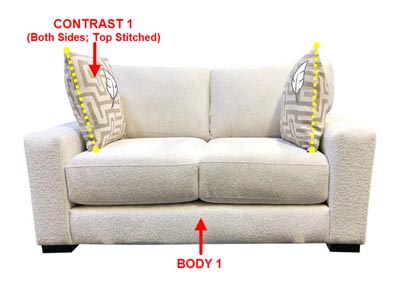 Image for Performance Loveseat w/ 2 Pillows