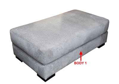 Image for Performance Rectangular Cocktail Ottoman