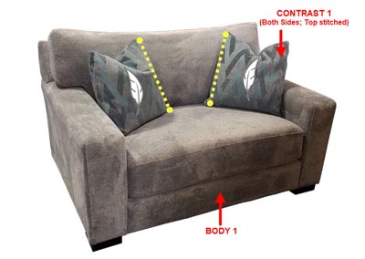 Image for Performance Double Chair w/ 2 Pillows