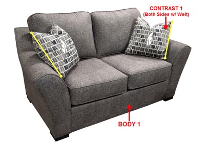 Image for Performance Loveseat w/ 2 Pillows