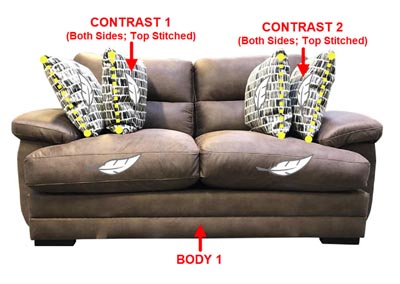 Image for Performance Loveseat w/ 4 Pillows