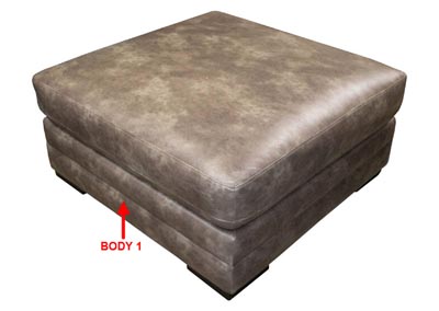 Image for Performance Square Cocktail Ottoman