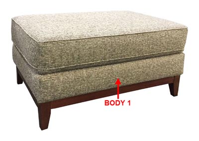 Image for Performance Large Rectangular Ottoman