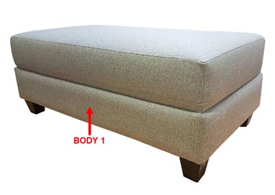 Image for Performance Rectangular Cocktail Ottoman