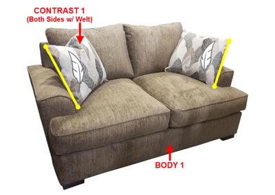 Image for Performance Loveseat w/ 2 Pillows