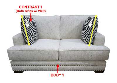 Image for Performance Loveseat w/ 2 Pillows