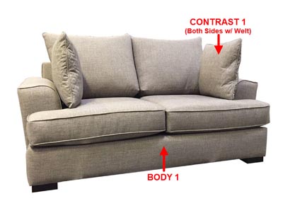Image for Performance Loveseat w/ 2 Pillows