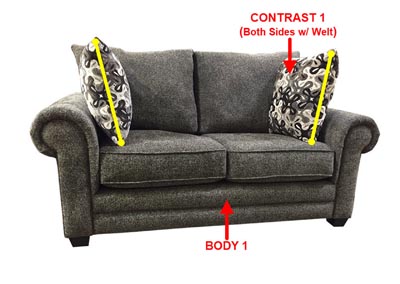 Image for Performance Loveseat w/ 2 Pillows