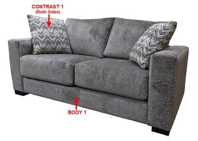 Image for Performance Loveseat w/ 2 Pillows