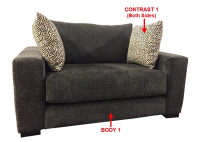 Image for Performance Double Chair w/ 2 Pillows