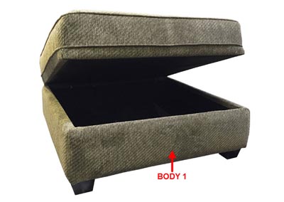 Image for Performance Storage Ottoman