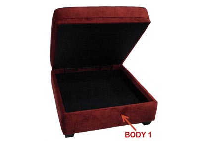 Image for Performance Storage Ottoman