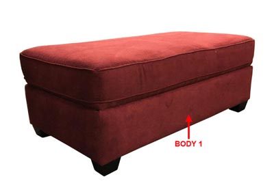 Image for Performance Rectangular Cocktail Ottoman
