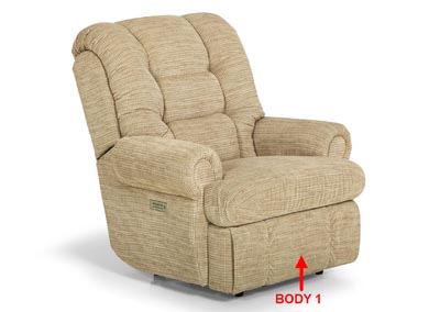 Image for Performance Pwr HR/Lumbar Big Mans Recl. Chair