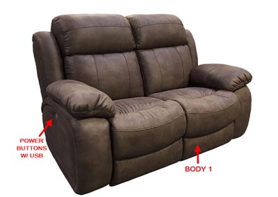 Image for Performance Pwr HR Recl. Loveseat