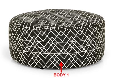 Image for Performance Large Round Ottoman