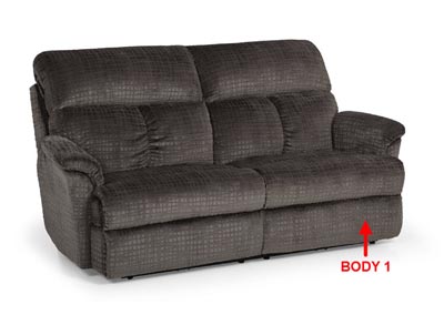 Image for Performance Pwr HR WB Recl. Fabric Sofa