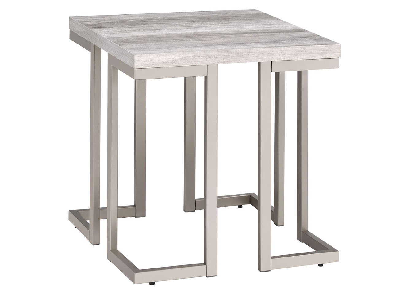 David Grey End Table,Steve Silver