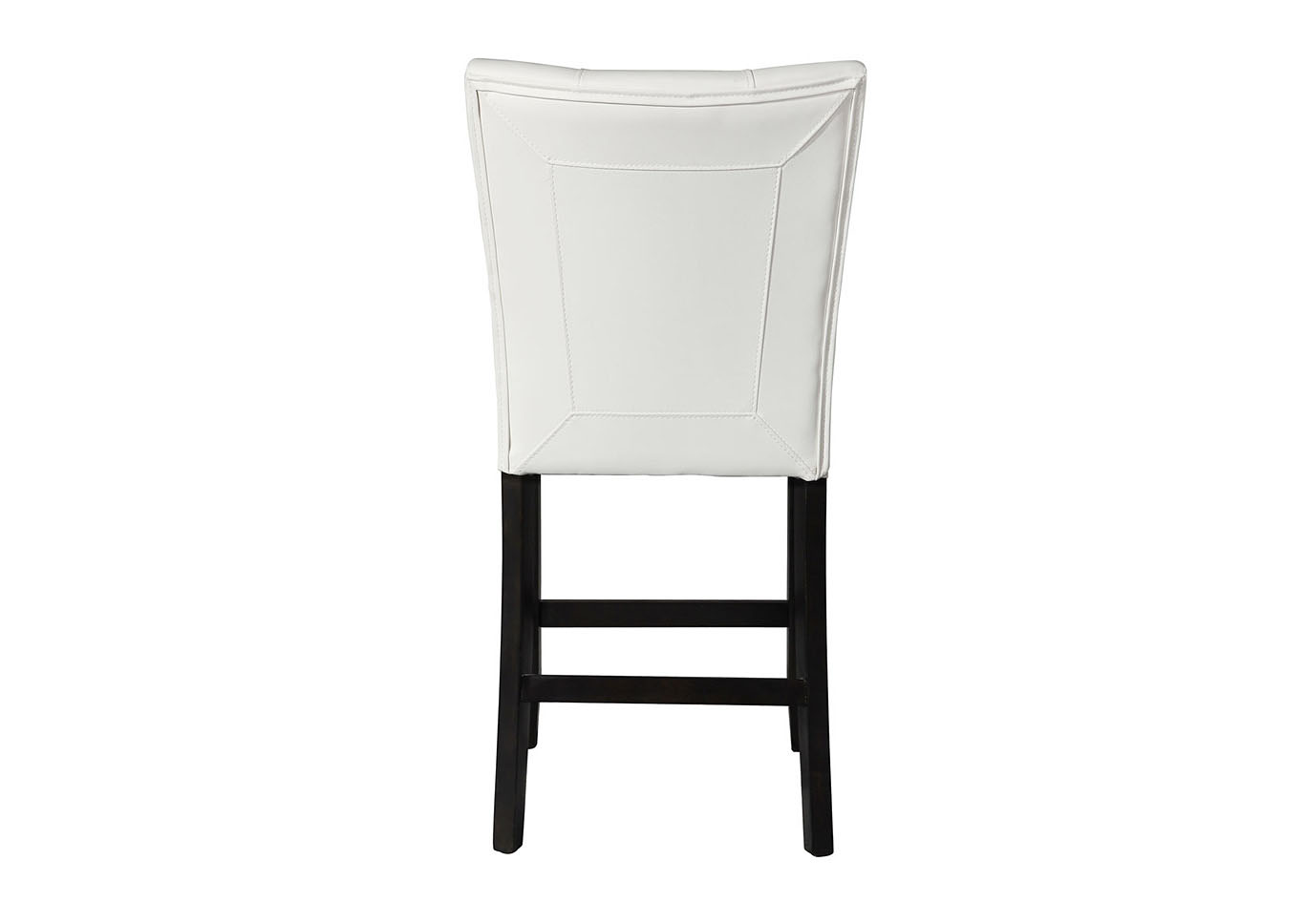 Markina White PU Counter Dining Chair [2/Ctn],Steve Silver