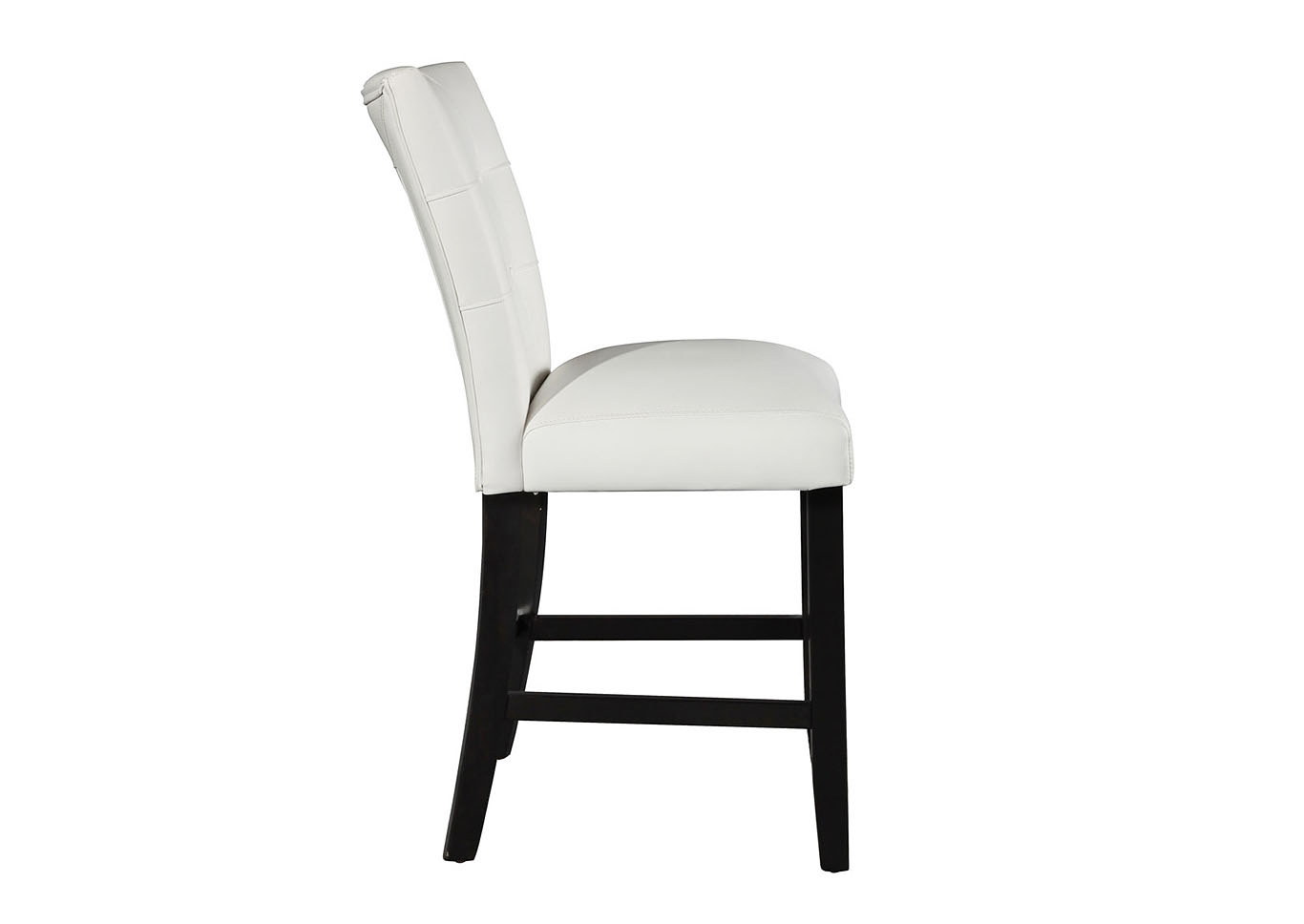 Markina White PU Counter Dining Chair [2/Ctn],Steve Silver