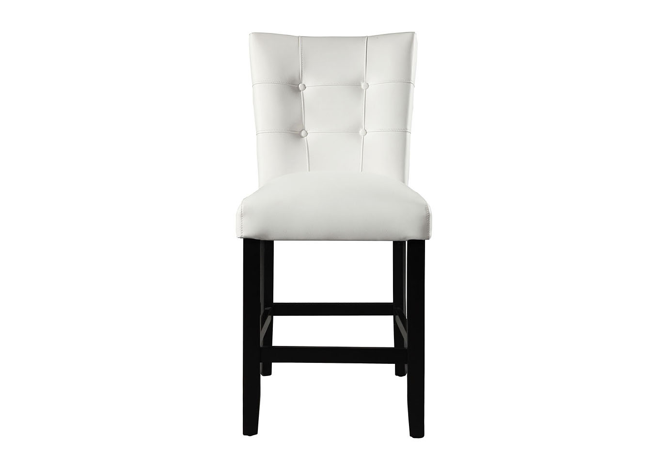 Markina White PU Counter Dining Chair [2/Ctn],Steve Silver